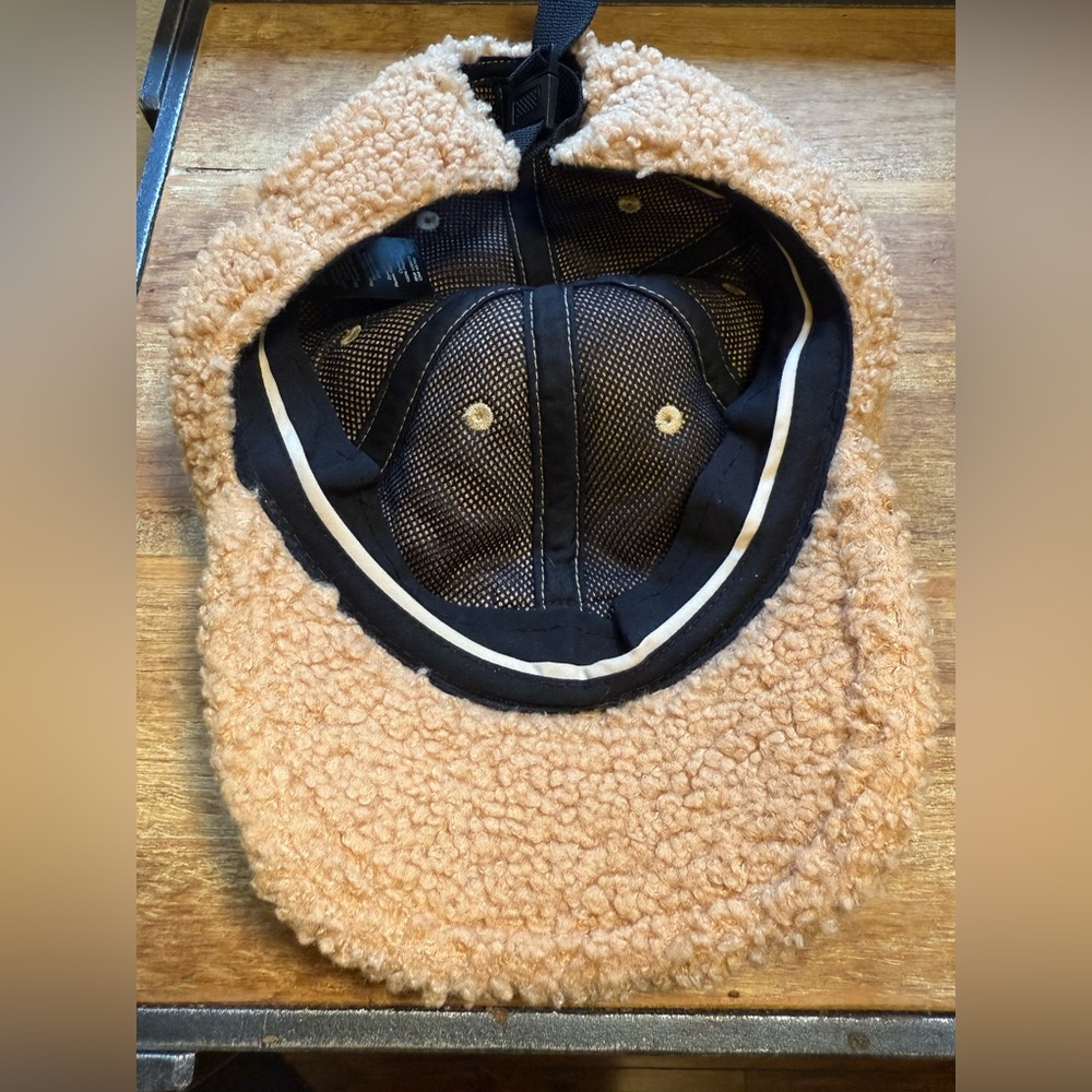 rag & bone Addison Faux Shearling Baseball Cap - Picture 3 of 6
